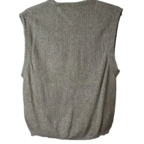 Tommy Hilfiger Men's Sweater Vest Vintage Button Front Knit Size L - Picture 4 of 10